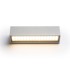 RENDL Zidna lampa, Camargue, saten staklo, 230V, LED 6W, IP65, 3000K, srebrno siva
