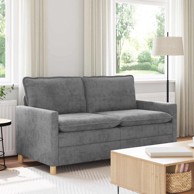 Sofa, 156 x 81 x 87,5 cm, poliester, svjetlosiva