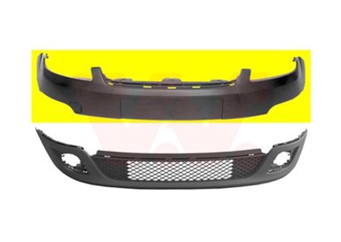 VAN WEZEL Prednji branik Ford Fiesta 02-08, gornji 05-, 1806578