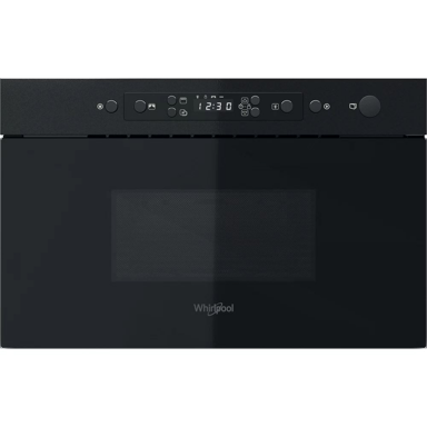 WHIRLPOOL Ugradbena mikrovalna pećnica s grilom MBNA920B, 22 l, 750 W, crna
