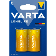 VARTA Baterije Longlife C, 2 komada