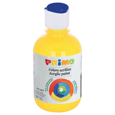 PRIMO Akrilna boja tempera 400TA300201, 300 ml, žuta