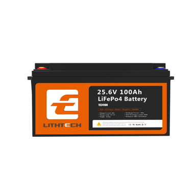 LITHTECH Baterija LiFePO4 TE24100 24V 100Ah 2560Wh