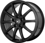 RC DESIGN Aluminijski naplatak RC32 6.5x16 5/105 ET41, mat, satensko crna