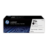 HP Toner 35A originalni LaserJet, crni, 2 kom