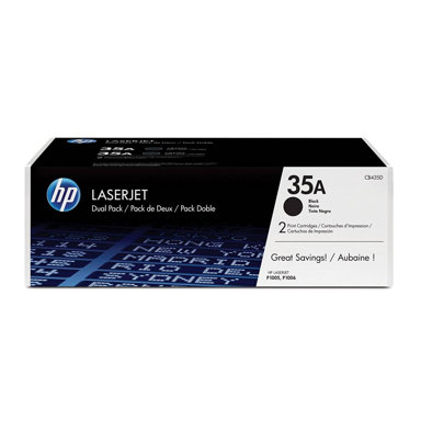 HP Toner 35A originalni LaserJet, crni, 2 kom