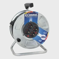 COMMEL 911 kabelska motalica na metalnom bubnju 280 mm, monofazna, 16 a 230 v ~ 3500 w