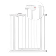 NUKIDO Sigurnosna vrata za djecu, 75-85 cm, bijela