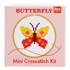 REX LONDON Kreativna igračka Cross-stitch Kit Butterfly