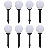 Vrtne podne svjetiljke sa šiljkom za tlo 8 kom LED 15 cm