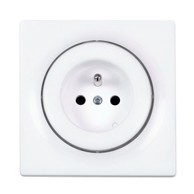 FIBARO Pametna utičnica Walli, E-tip, bijela