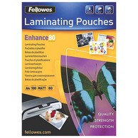 FELLOWES Folije za plastificiranje A4, 80 mikrona, mat, 100 kom (5452103)