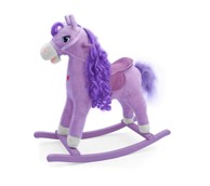 MILLY MALLY Ljuljajući konjić Princess, ljubičasti