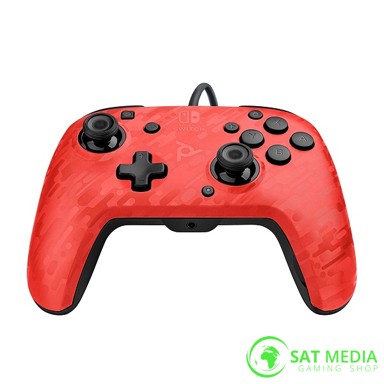 PDP Kontroler Faceoff Deluxe Audio žični Camo Red za Nintendo Switch