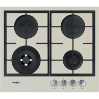 WHIRLPOOL Ugradbena plinska ploča AKTL 629/S, 4 zone, srebrna