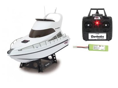 JAMARA Brod na daljinsko upravljanje Barbados RC-Yacht, bijeli,