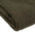  CASA SELECCIÓN Zelena deka od sherpa flisa, 130x160 cm, Sherpa Bouclé