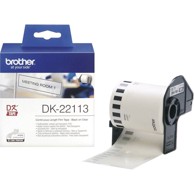 BROTHER Traka DK-22113, 62 mm x 15.24 m, crna na prozirnoj podlozi
