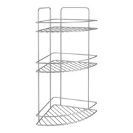 METALTEX Polica Ref zidna kutna troetažna za kupaonicu