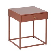 IXIA Noćni ormarić boje terakote Nara