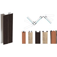 Radna ploča višekutni spoj za lajsnu, bijeli