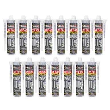 ISOLBAU Kemijsko sidro VN 300 vinilesterski mort, 15 x 300 ml + 30 miješalica