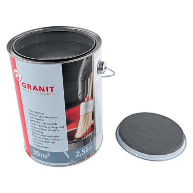 GRANIT Nopolux lak, grafitno siva RAL 7024, 2,5 l