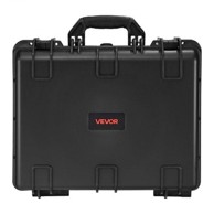 VEVOR Tvrdi kovčeg za pištolj, 475 x 415 x 215 mm, crni