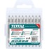 TOTAL Industrial Set bitova TAC16PH233, 65 mm, 10 kom.
