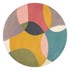 FLAIR RUGS Ručno rađen vunen okrugao tepih ø 160 cm Glow Multi 