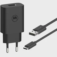 MOTOROLA TurboPower zidni punjač 33 W USB-C s C–C kabelom 1 m, crni