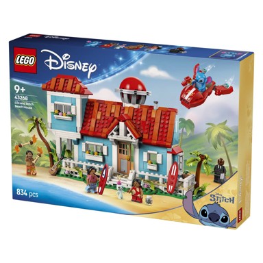 LEGO Classic, Lilo i Stitch u kući na plaži, 43268