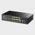 CUDY Switch GS1010P, 8x gigabitnih PoE priključaka, 2x uplink, stolni