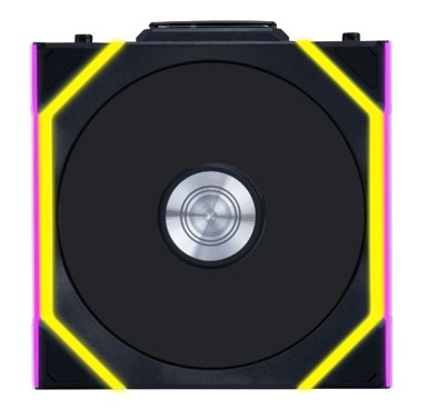 LIAN LI Računalni ventilator UNI FAN SL Wireless ARGB PWM - 120 mm, crni
