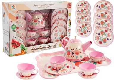 Set za čaj šalice i čajnik, 14 elemenata