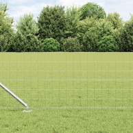 Euro ograda s 7 šiljkastih stalaka 0,6x10 m cinkovani čelik