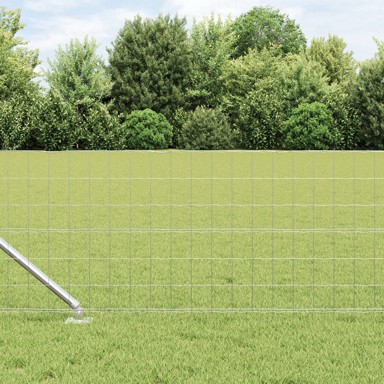 Euro ograda s 7 šiljkastih stalaka 0,6x10 m cinkovani čelik