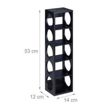 NORTHIX Set 2 stalka za vino od bambusa, 5 boca