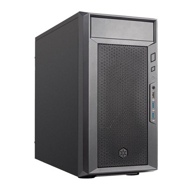 SILVERSTONE Kućište Fara R311, mini tower, microATX, crno