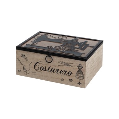 CASA SELECCIÓN Kutija za šivaći pribor Costurero 