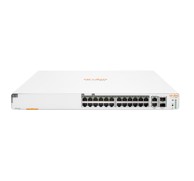 HP ARUBA Switch Instant On 1960 24G 20p Class4 4p Class6 PoE 2XGT 2SFP+ 370W, upravljivi L2+ Gigabit Ethernet (10/100/1000), Power over Ethernet (PoE), 1U, bijeli