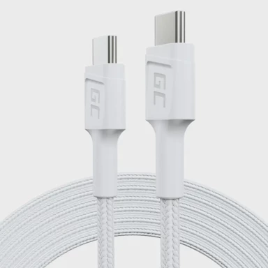 GREEN CELL Kabel USB, KABGC29W, USB 3.2 Gen 1, USB-C, duljina 2 m, bijela
