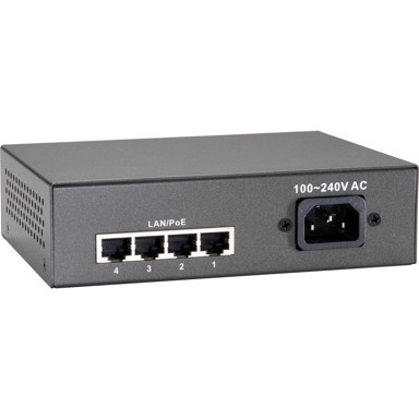 LEVELONE Mrežni preklopnik FEP-0511, 5x FE, 65 W, 4x PoE