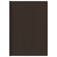 Tepih za šator, 400 x 500 cm, smeđi