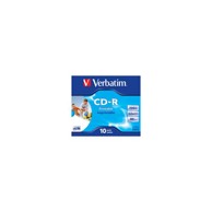 VERBATIM Medij za pohranu DataLife/Wide Inkjet Printable CD-R, 700MB 52×, 10 kom JC