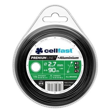 CELLFAST Rezna struna Premium, okrugla, 2,7 mm, 90 m