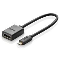 UGREEN Adapter HDMI na Micro HDMI 19 pin ,20 cm, crni