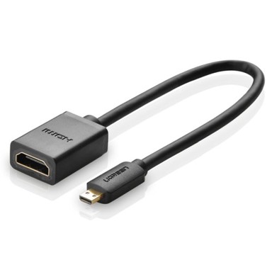UGREEN Adapter HDMI na Micro HDMI 19 pin ,20 cm, crni