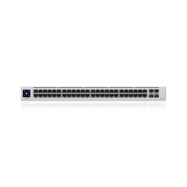 UBIQUITI Switch UniFi USW-48-POE, 52-Port, Gigabit Ethernet, SFP, PoE+