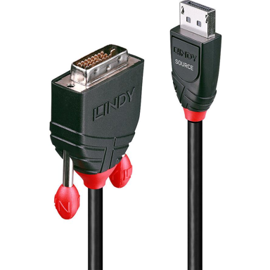 LINDY Adapter kabel DVI-D na DisplayPort 1 m, crni